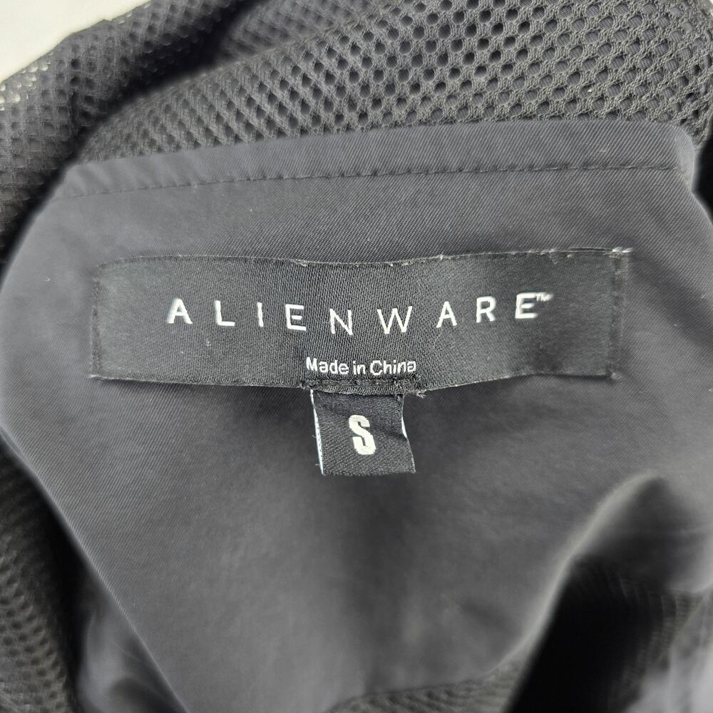 Alienware Windbreaker Jacket Mens Small Black Area 51 Contact Team Gaming AOP - Picture 7 of 11